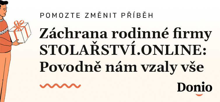 POVODNĚ 2024: Pomozte vrátit stolařství zpátky do hry