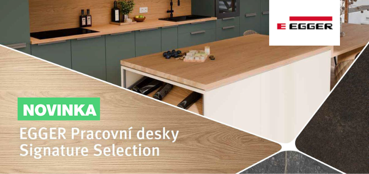 EGGER Signature Selection nové dekory skladem