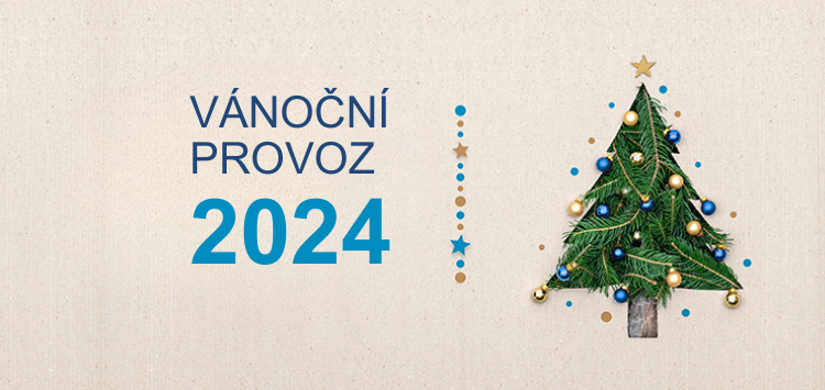 Vánoční provoz na pobočkách 2024