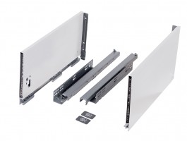 K-StrongMax 249/500 mm bílý+Protiskl. podl. Ago-Fibre (90) bílá 822x474mm