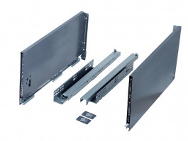 K-StrongMax 249/500 mm šedý (antracit)+Protiskl.podl.Ago-Systém (90)822x474mm
