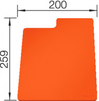 BLANCO 236719 Příslušenství krájecí podložka SITY Pad Orange orange - plast