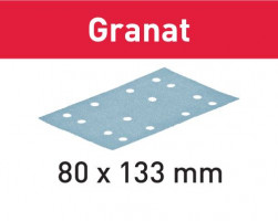 FESTOOL 497129 Brusný papír STF 80x133 P120 GR/10 Granat