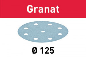 FESTOOL 497145 Brusné kotouče STF D125/8 P40 GR/10 Granat