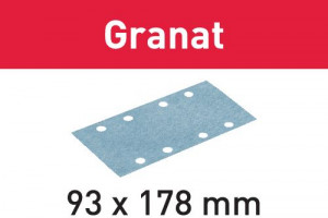 FESTOOL 498940 Brusný papír STF 93X178 P240 GR/100 Granat