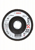 BOSCH 2608619197 Lamelový kotouč Best for Metal X571, lomený, pr. 115 mm, P40