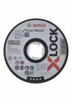 BOSCH 2608619263 X-LOCK řezný kotouč plochý Expert for Inox+Metal, 115 × 1 mm