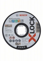 BOSCH 2608619268 X-LOCK ploché řezné kotouče Multi Material, 115 × 1 mm
