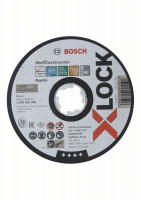 BOSCH 2608619269 X-LOCK ploché řezné kotouče Multi Material, 125 × 1 mm
