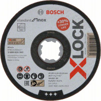BOSCH 2608619363 X-LOCK řezný kotouč Standard for Inox 125 × 1,6 mm T41