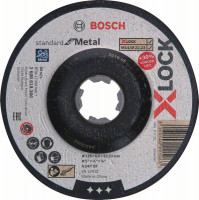 BOSCH 2608619366 X-LOCK brusný kotouč Standard for Metal 125×6 mm T27