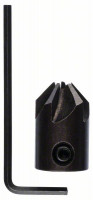 BOSCH 2608585739 Nástrčné záhlubníky pro spirálové vrtáky do dřeva 5,0 x 16 mm