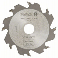 BOSCH 3608641008 Kotoučová fréza, 8, 20 mm, 4 mm