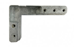 FURNITAL adaptér pro alu rámeček levý zafrézovaného závěsu