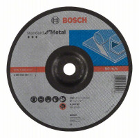 BOSCH 2608603184 Hrubovací kotouč profilovaný Standard for Metal, 230 mm, 6,0 mm