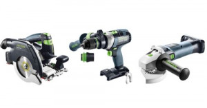 FESTOOL 578025 Akumulátorová sada Combo pro dřevostavby