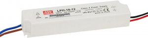 Napájecí zdroj MEAN WELL LPH-18-12, 12V, 18W, IP67