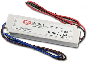 Napájecí zdroj MEAN WELL LPV-60-12, 12V, 60W, IP67