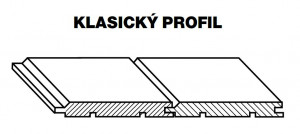 Palubky SMRK AB KLASIK 3000/121/15 (1 BAL = 6ks - 2,178m2)