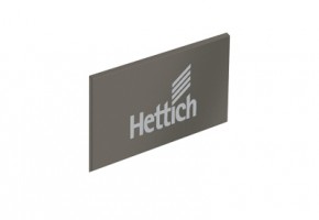 HETTICH 9134967 ArciTech krytka šedá s logem Hettich
