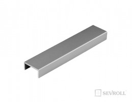 SEVROLL 02033 profil "U" pro lamino 16mm 3m stříbrný