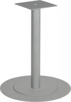 MILADESIGN stolová noha centrální ST806 stříbrná