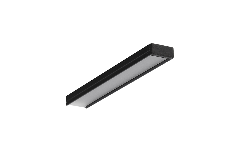 StrongLumio profil LED Begton 12 alu černá 3000mm