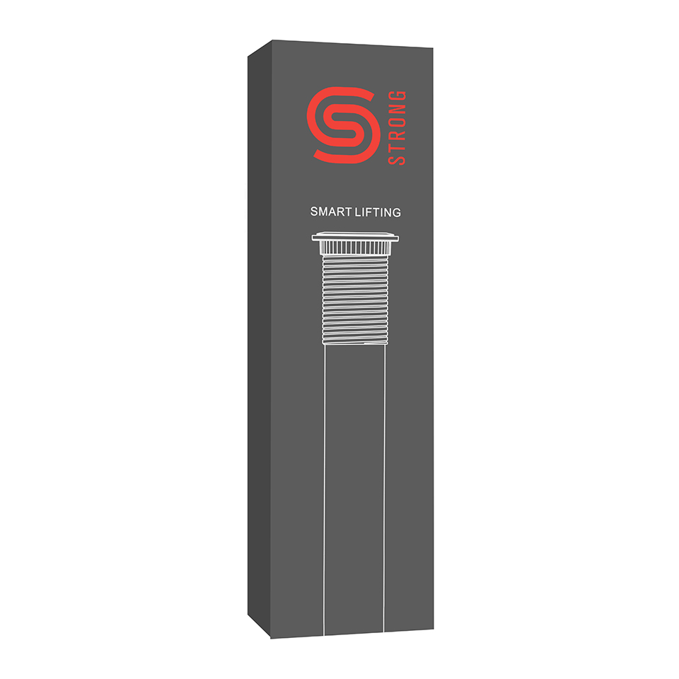 StrongPower elektricky výsuvná zásuvka 3x 230V SCH USB A+C bezdrát. nab stříbrná