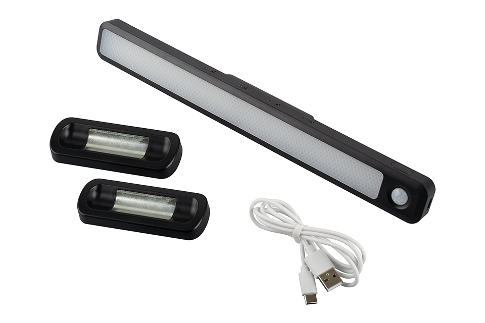 StrongLumio LED svítidlo s pohybovým senzorem, černá