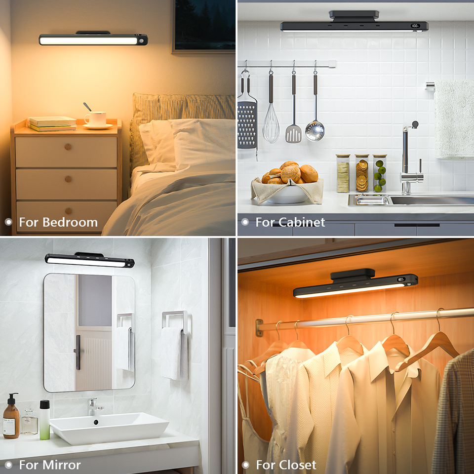 StrongLumio LED svítidlo s pohybovým senzorem, černá