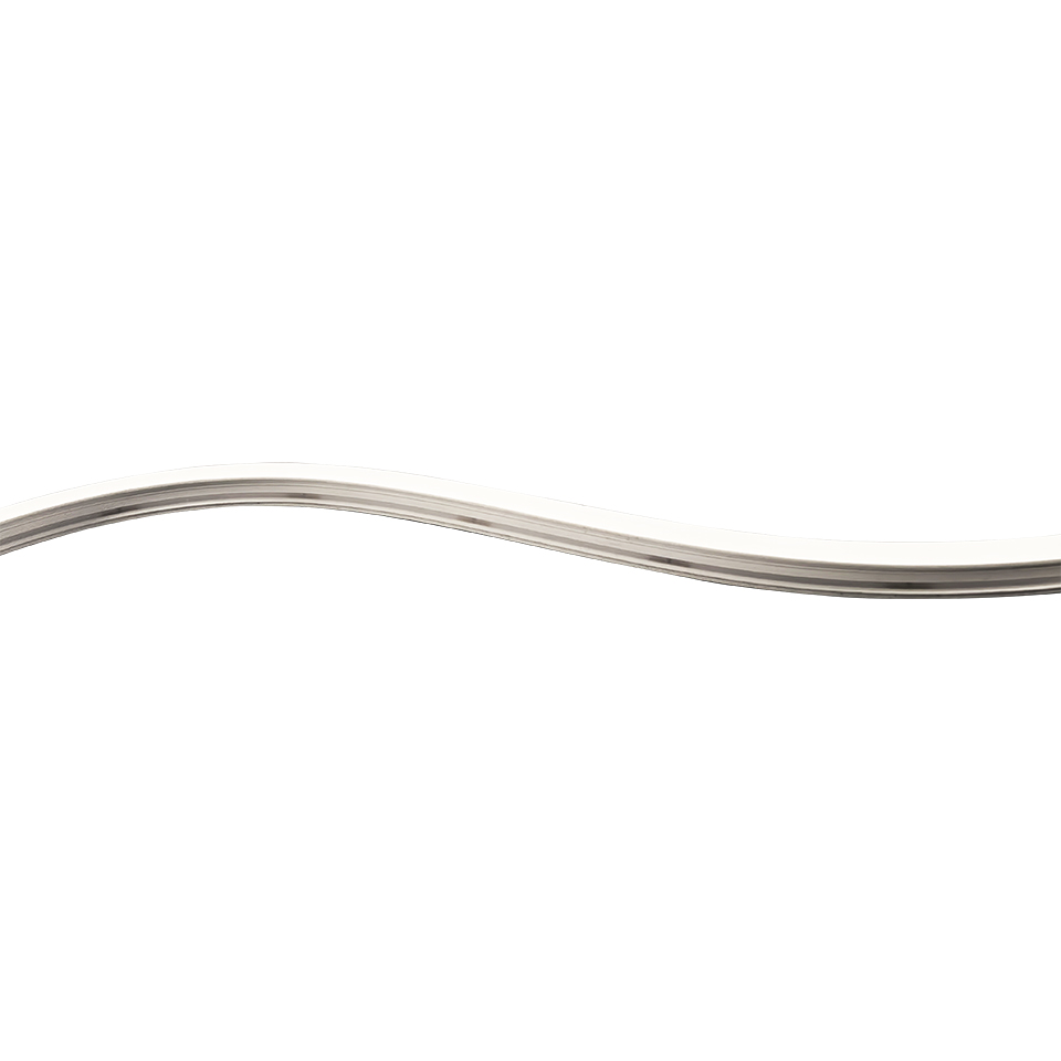 StrongLumio LED pásek neon "T" 4x10 mm 24V 9,6W (168 LED/m) IP67 bílá teplá